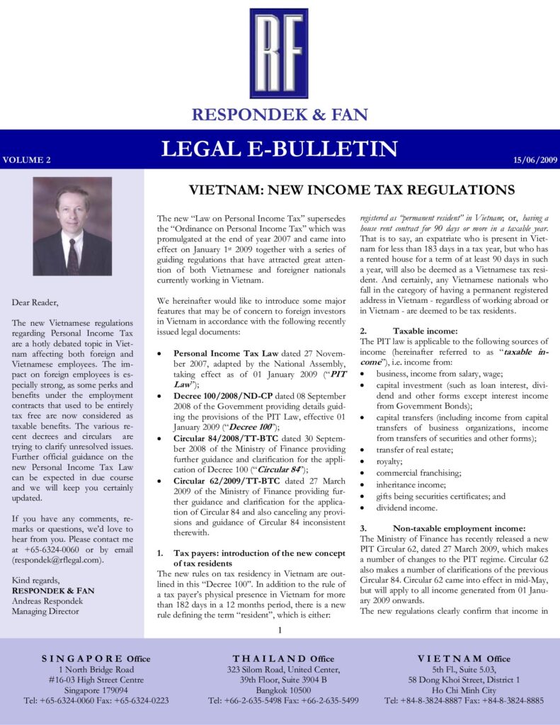 Vietnam Personal Income Tax